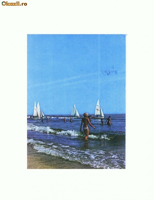 CP167-68 Mamaia -In apa marii -circulata 1989