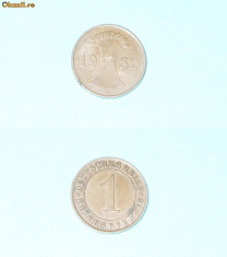 GERMANIA - 1 PFENNIG 1932 A foto