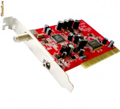 Tuner TV satelit High Definition PCI DVB-S2 (like SkyStar) foto