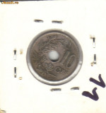 Bnk mnd Belgia 10 centimes 1923, Europa