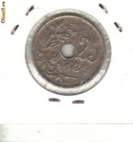 bnk mnd Belgia 25 centimes 1913