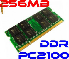 Memorie Laptop - DDR 256Mb 266Mhz PC2100 So-Dimm 200 Pini 333Mhz PC2100 foto