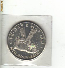 bnk mnd Turks si Caicos 5 crowns 1995 unc