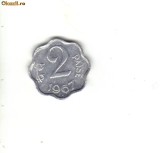 Bnk mnd India 2 paisa 1967 unc, Asia