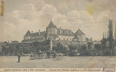 CFL 1919 Ilustrata Castel Fagaras cenzura rara foto