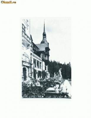 CP169-06 Sinaia -Muzeul Peles -circulata 1966 foto