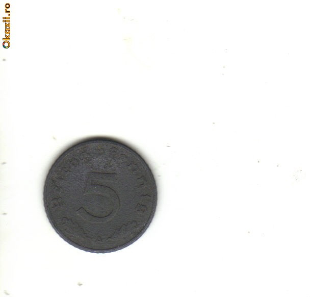 bnk mnd Germania 5 reichspfennig 1942A