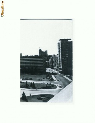 CP169-14 Bucuresti -Piata Palatului -circulata foto