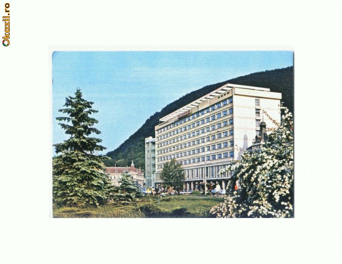 CP169-42 Brasov -Hotel ,,Capitol&amp;quot; -circulata 1976