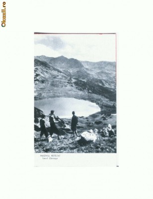 CP169-43 Masivul Retezat -Lacul Zanoaga -RPR -necirculata foto
