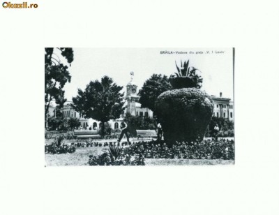 CP170-01 Braila -Vedere din piata V.I.Lenin -circulata 1964 foto