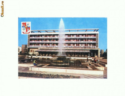 CP170-39 Baia Mare, Hotel Bucuresti -circulata 1984 foto