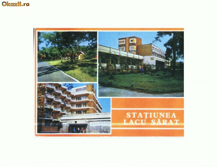 CP170-91Judetul Braila -Statiunea Lacu Sarat -circulata 1988