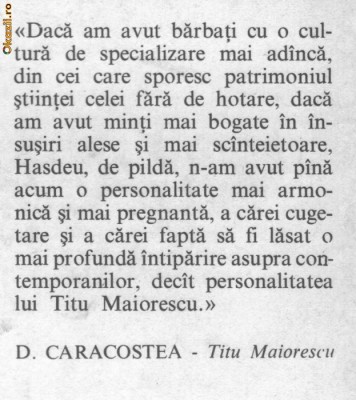 D Caracostea - Studii critice foto