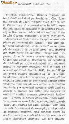 Richard Wagner - Pelerinaj la Beethoven foto