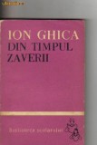 Ion Ghica - Din timpul zaverii, 1962