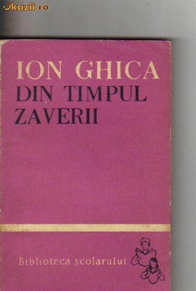 Ion Ghica - Din timpul zaverii Ion Ghica - Din timpul zaverii