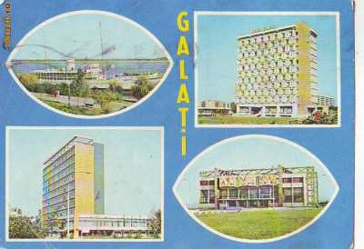 S-1441 Galati Hotelul si braseria de pe vasul Libertatea foto