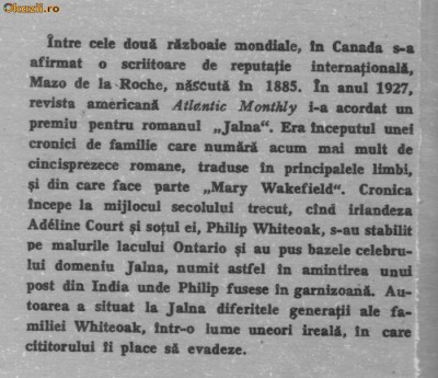 Mazo de la Roche - Mary Wakefield foto