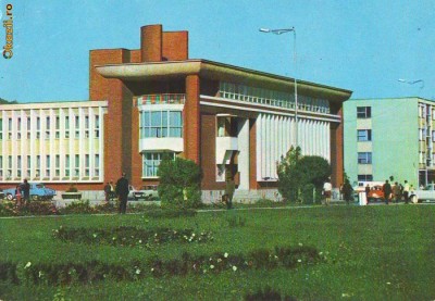 S-1159 BIS Resita Sediul Comitetului municipal al PCR Circulata foto
