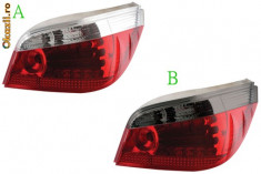 STOPURI BMW E60 (black/red and clear/red) [set 2 bucati] foto