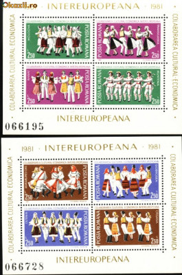 Colaborarea Cultural-Economica Intereuropeana 1981,dansuri foto