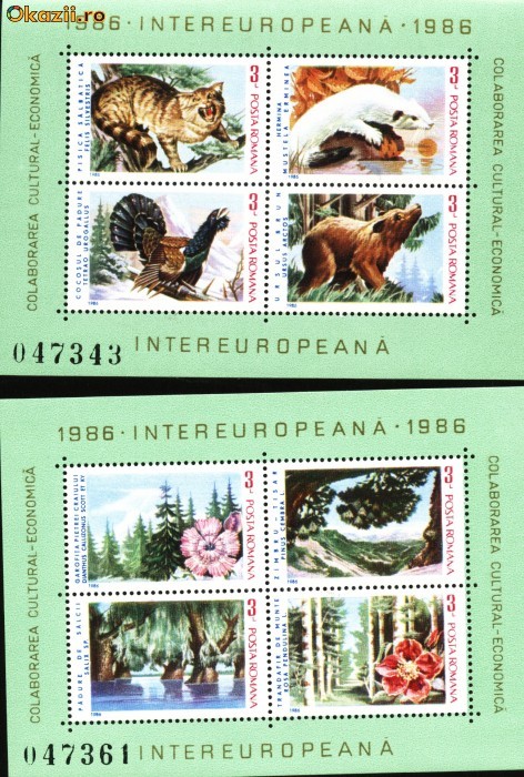 Colaborarea Cultural-Economica Intereuropeana,fauna,flora