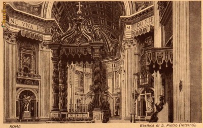 Roma Sf.Petru-interior foto
