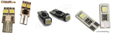 LED FARA EROARE CAN BUS POZITIE W5W PT.SKODA OCTAVIA 3 foto
