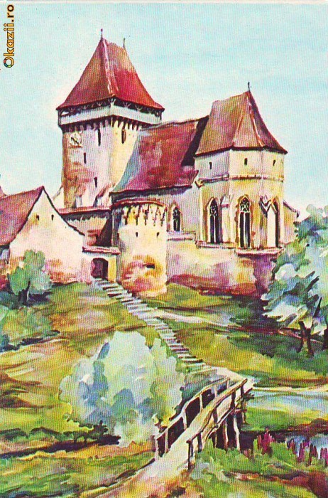 S-1303 J Fabritus-Dancu Cetatea taraneasca sec XVI Sibiu S-1303 J Fabritus-Dancu Cetatea taraneasca sec XVI Sibiu