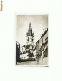 CP172-20 Sibiu -Vedere -RPR -circulata 1956 -sepia