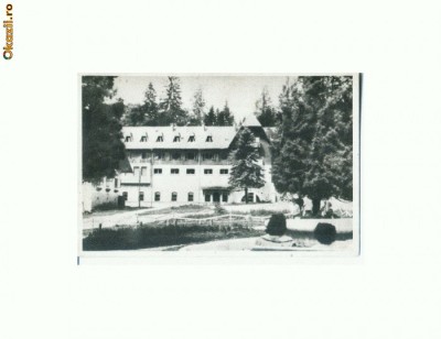 CP172-29 Borsec -Pavilionul ... -RPR -circulata 1956 -sepia foto