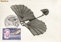 Maxima avion Lilienthal, 1970 foto