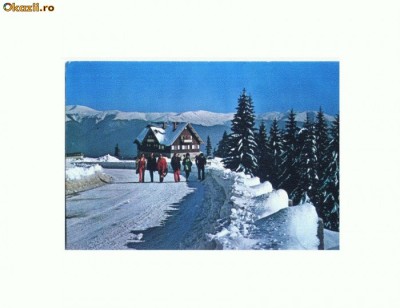 CP172-72 Sinaia, Cabana cota 1300 -circulata1973 foto