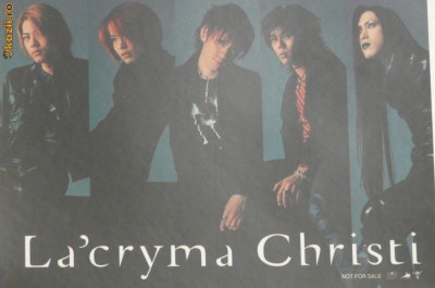 autocolant La&amp;#039;cryma Christi - visual kei Japan foto