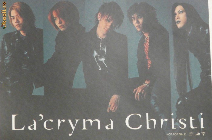 autocolant La&#039;cryma Christi - visual kei Japan