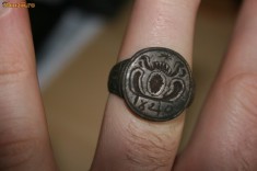 inel sigiliu pecete document foto