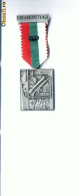 Medalie de tir-47-Distinction 1991 -P.Kramer -Neuchatel foto