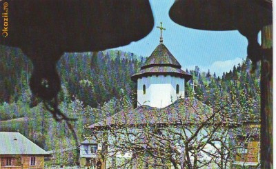 S 1780 Manastirea Agapia din Deal Vedere Necirculata foto