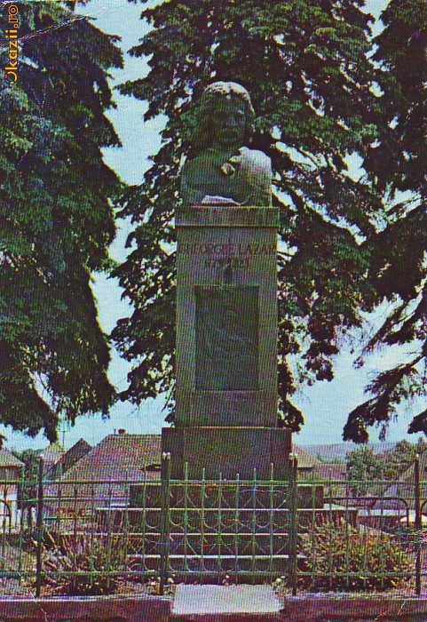 S 1769 Avrig Bustul lui Gheorghe Lazar Circulata S 1769 Avrig Bustul lui Gheorghe Lazar Circulata