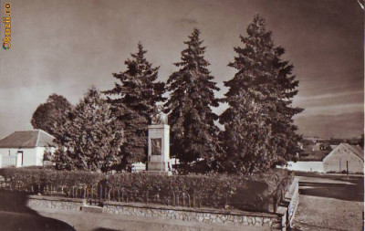 S 1761 Avrig Statuia lui Gheorghe Lazar Circulata foto