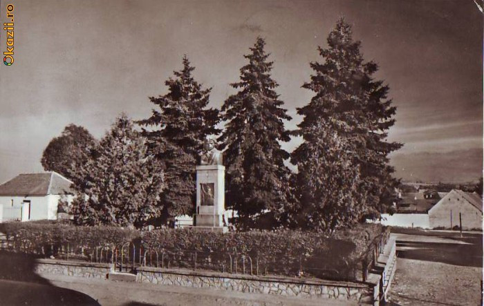 S 1761 Avrig Statuia lui Gheorghe Lazar Circulata