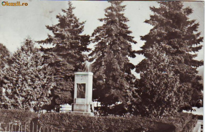 S 1762 Avrig Statuia lui Gheorghe Lazar Circulata foto