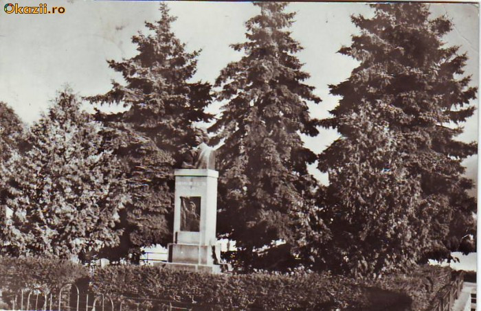 S 1762 Avrig Statuia lui Gheorghe Lazar Circulata