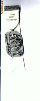 Medalie de tir-55 130eme Chardonney 1992-P.Kramer Neuchatel foto