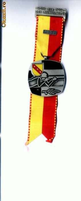 Medalie de tir-56 Tir des Municipalites1998-P.Kramer Neuchatel