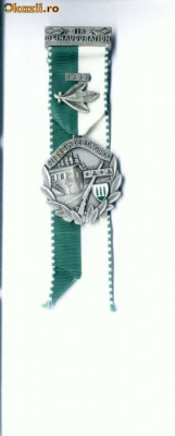 Medalie de tir-60 Tir D`Inauguration 1989 -P.Kramer Neuchatel foto