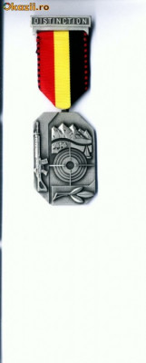 Medalie de tir-79 DISTINCTION-realizata de P.Kramer, Neuchatel foto