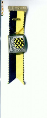Medalie de tir-112 Oulens/Echallens 1979 -P. Kramer, Neuchatel foto