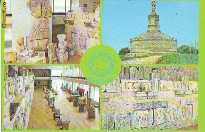 S 1662 Adamclisi Muzeul Tropaeum Traiani Piese figurate foto